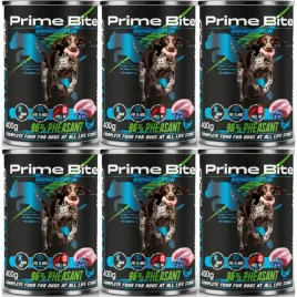 karma-mokra-dla-psa-game-dog-prime-bite-bazant-jagoda-zestaw-6x400g
