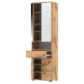 szafka-na-buty-z-lustrem-supra-60x36-szafa-z-szuflada-d1n1-dab-wotan