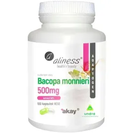 aliness-bacopa-monnieri-ekstrakt-50percent-100-kaps-weganski-sklad-mozg-odpornosc