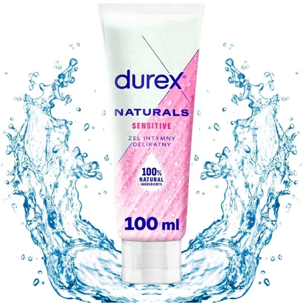 DUREX NATURALS SENSITIVE Żel Intymny DELIKATNY NATURALNY 100 ml Nawilżenie