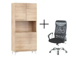 biurko-rozkladane-regal-megan-1-dab-sonoma-fotel-do-biurka-vire-czarny