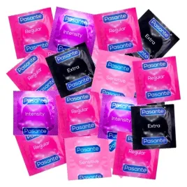 prezerwatywy-pasante-mix-4-rodzajow-klasyczne-nawilzone-z-wypustkami-100szt