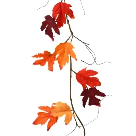girlanda-ze-sztucznych-lisci-liscie-jesienne-pomaranczowe-czerwone-150cm