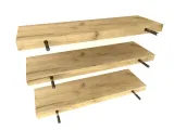 polki-scienne-loft-niewidoczne-mocowanie-rozne-kolory-stan-nowy