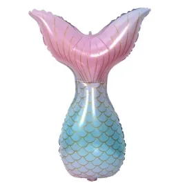 balon-foliowy-blekitno-rozowy-ogon-syrenki-kolorowy-duzy