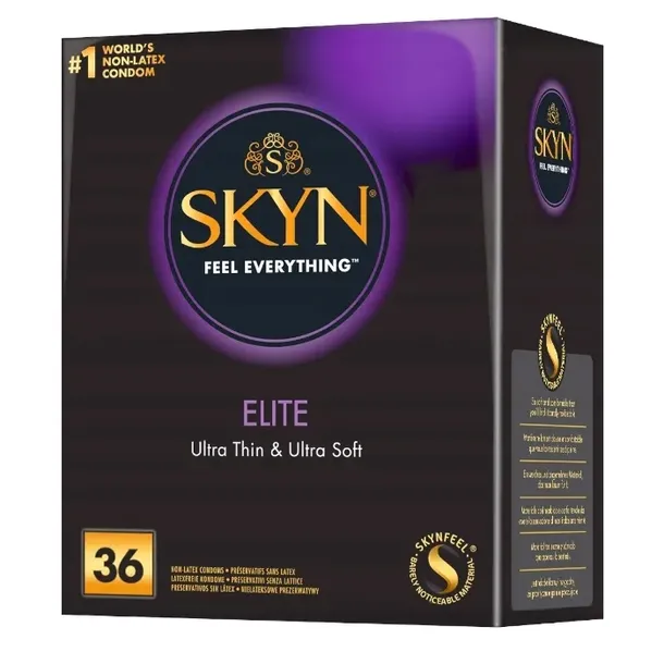 Prezerwatywy Unimil SKYN ELITE nielateksowe 36 szt. cienkie i nawilżane