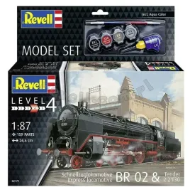 model-do-sklejania-revell-express-locomotive-br-02-tender-2-2-t30