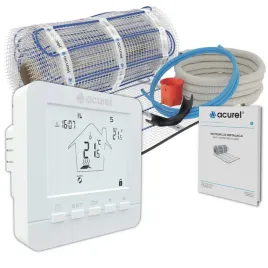 mata-grzewcza-160w-m2-termostat-zestaw-acurel-1m