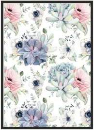 plakat-a5-13x18-w-ramie-duzo-wzorow-kwiaty-15