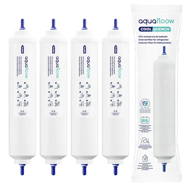 4x Wkład filtr wody zamiennik Samsung DA29-10105J do lodówki Side-by-Side