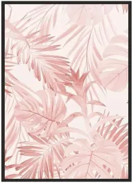 plakat-a5-13x18-w-ramie-duzo-wzorow-liscie-33