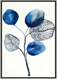 plakat-a5-13x18-w-ramie-duzo-wzorow-liscie-30