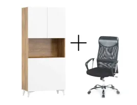 biurko-rozkladane-regal-megan-1-burgund-bialy-fotel-do-biurka-vire-czarny