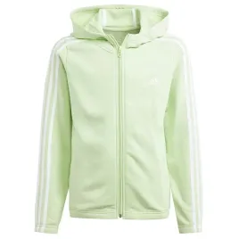 bluza-adidas-3-stripes-full-zip-hoodie-girls-is2632-zielony-152-cm