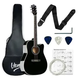 gitara-akustyczna-klasyczna-dla-poczatkujacych-kostki-pasek-pokrowiec