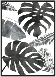 plakat-a4-21x30-w-ramie-duzo-wzorow-liscie-34