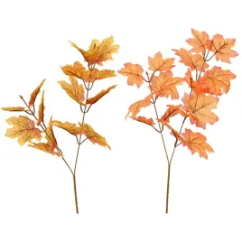 sztuczna-galazka-jesienne-liscie-klonowe-pomaranczowe-zolte-65cm