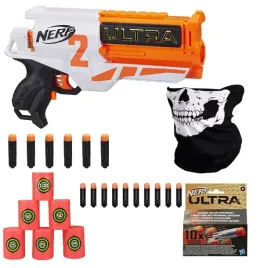 pistolet-nerf-ultra-two-rewolwer-automat-10-strzalek-ultra-cele-bandana