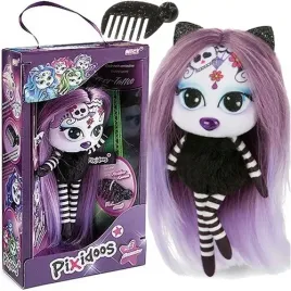 pixidoos-lalka-do-czesania-sunli-tatuaze-grzebien-nici-bransoletka-maskotka