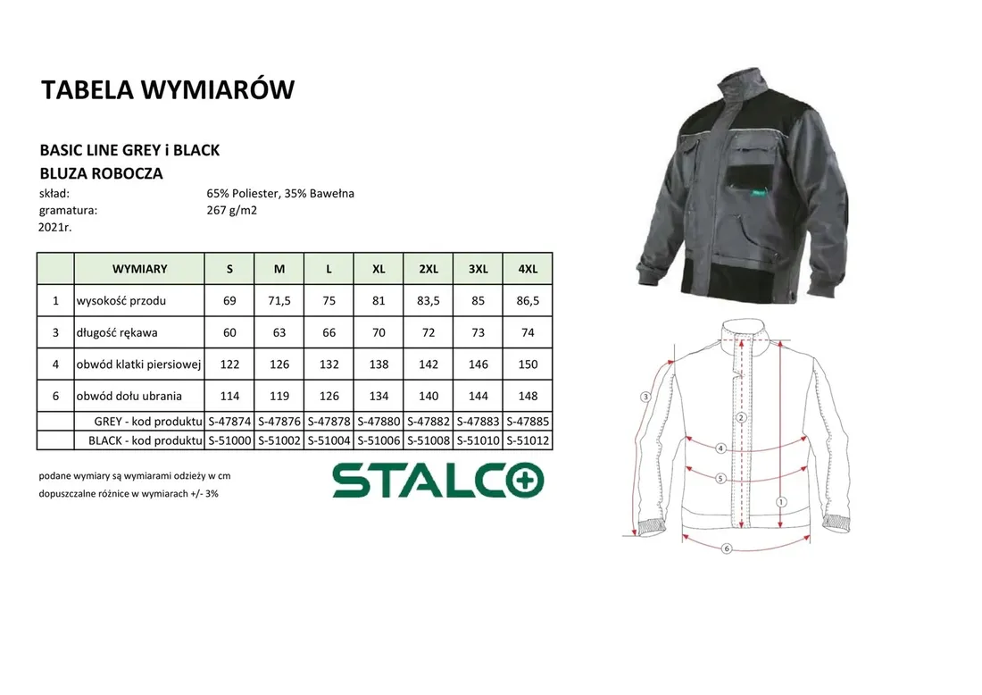 stalco-bluza-robocza-basic-line-r-xxl-s-47882-stan-nowy
