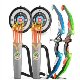 zestaw-lucznika-led-swiecace-luki-dla-dzieci-strzaly-tarcze-2szt