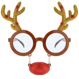 okulary-imprezowe-renifer-z-nosem-i-rogami
