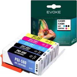 5x-tusz-do-drukarki-canon-pgi-580-cli-581-xl-or-zestaw-1x-pgi580-4x-cli581