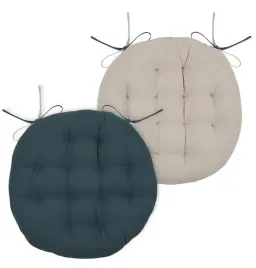 poduszka-na-krzeslo-duo-38-cm-kobaltowa-bezowa-dwustronna-bawelna-troczki