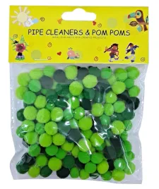 pompony-pomponiki-zielone-mix-kreatywne-1-cm-10-g-diy-do-prac-plastycznych