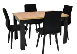 zestaw-stol-c-2-80x120-160-4-krzeslo-luna-2-czarne