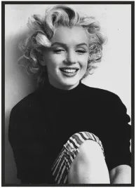 plakat-a4-21x30-w-ramie-marylin-monroe-03