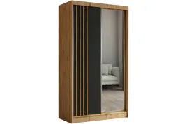 szafa-przesuwna-nela-lustro-dab-artisan-czarny-front-120-cm