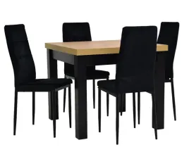zestaw-rozkladany-stol-4x-krzeslo-ik-07-czarny-welur