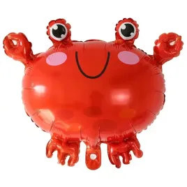 balon-foliowy-krab-zwierzatka-morskie-urodziny-na-hel