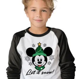 pizama-czarna-dlugi-rekaw-spodnie-mickey-let-it-snow-wzory-152-cm