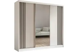 szafa-przesuwna-nela-lustro-biala-czarne-lamele-240-cm