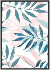 plakat-a4-21x30-w-ramie-duzo-wzorow-liscie-04