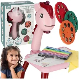 tablica-z-projektorem-do-rysowania-kreatywny-stolik-rzutnik-szablony-rozowy