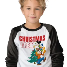 pizama-dziecieca-czarna-dlugi-rekaw-spodnie-christmas-crew-wz-158-cm