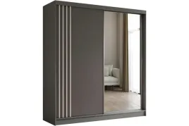 szafa-przesuwna-nela-lustro-szara-biale-lamele-200-cm