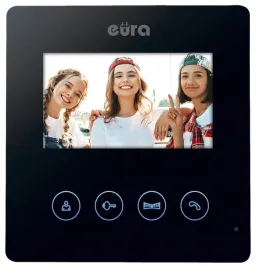 monitor-eura-vda-52a3-czarny-ekran-4-3-obsluga-2-wejsc