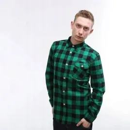 lux-koszula-flanelowa-produkt-polski-zielono-czarna-krata