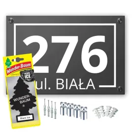 tabliczka-dibond-antracyt-adres-numer-ulica-dystanse-zapach-do-auta