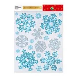 naklejki-swiateczne-na-okno-naklejki-do-dekoracji-livarno-home-sniezynki