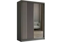 szafa-przesuwna-nela-lustro-szara-biale-lamele-150-cm