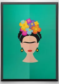 plakat-a3-30x40-w-ramie-wmp-frida-kahlo-1