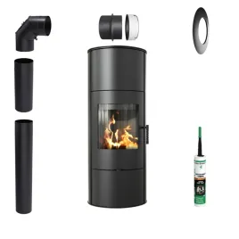 piec-kominek-wolnostojacy-kratki-rollo-w-7kw-fi-150-czarny-termotec-zestaw