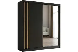 szafa-przesuwna-nela-lustro-czarna-artisan-lamele-200-cm
