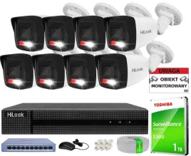 zestaw-monitoringu-8-kamer-4mpx-poe-smart-hybrid-light-hilook-by-hikvision