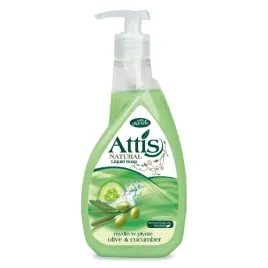mydlo-w-plynie-ogorek-i-oliwka-zielone-attis-400ml-gold-drop